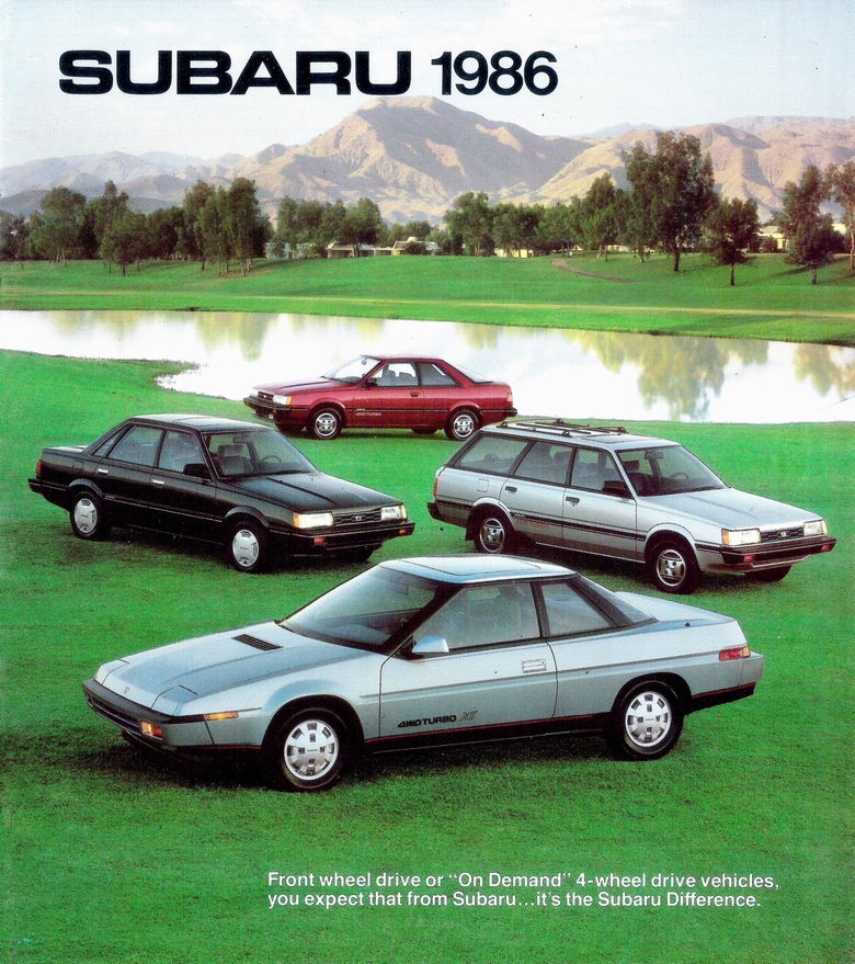 1985N10s 1986 SUBARU kČJ^O(1)